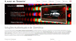 Desktop Screenshot of luzesom.pt